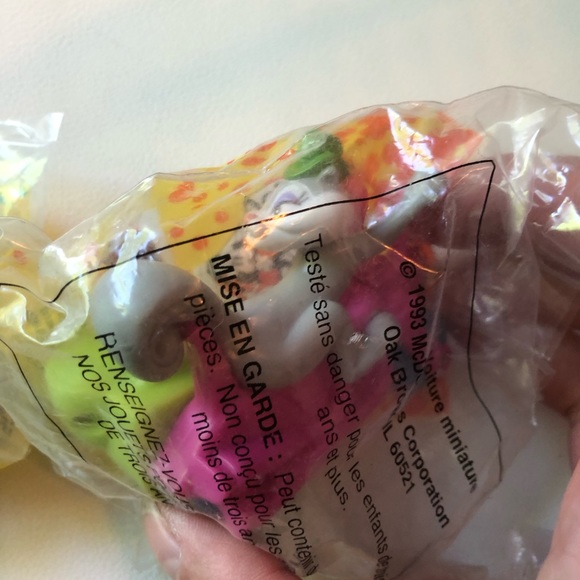 Vintage 1993  Animaniacs McDonalds Toys Lot Of 4, 3 Are Sealed, 1993 Pinky - Picture 6 of 10